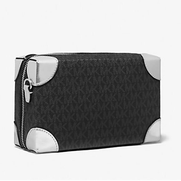 Michael Kors Jeanie Small Embellished Signature Logo Crossbody Bag - Picture 2 of 9